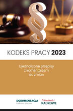 Okładka - Kodeks pracy 2023 - Praca zbiorowa