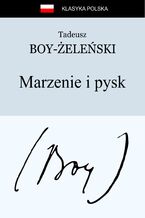 Okładka - Marzenie i pysk - Tadeusz Boy-Żeleński