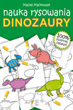 Okadka ksiki Nauka rysowania. Dinozaury