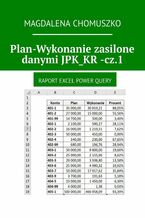 Okładka - Plan-Wykonanie zasilone danymi JPK_KR -cz.1 - Magdalena Chomuszko