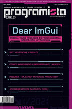 Okadka ksiki Programista nr 95. Dear ImGui: pragmatyczne podejcie do programowania interfejsw uytkownika