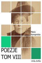 Okładka - Poezje TOM VIII - Maria Konopnicka