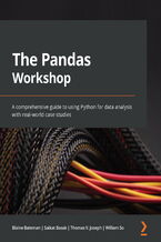 Okadka ksiki The Pandas Workshop. A comprehensive guide to using Python for data analysis with real-world case studies