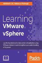 Okadka ksiki Learning VMware vSphere. Click here to enter text