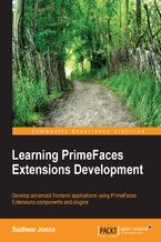 Okładka - Learning PrimeFaces Extensions Development. This book covers all the knowledge you need to start developing extended or advanced PrimeFaces applications. With lots of screenshots and a clear step-by-step approach, it makes learning an enjoyable process - Sudheer Jonna