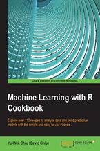 Okładka - Machine Learning with R Cookbook - Yu-Wei, Chiu (David Chiu)