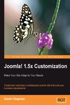Okadka ksiki Joomla! 1.5x Customization: Make Your Site Adapt to Your Needs. Create and customize a professional Joomla! site that suits your business requirements
