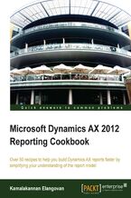 Microsoft Dynamics AX 2012 Reporting Cookbook. There no better way of getting to grips with the Dynamics AX framework than learning by example. This cookbook is packed with recipes for creating and managing reports along with full explanations for complete understanding