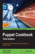 Okładka - Puppet Cookbook. Jump-start your Puppet deployment using engaging and practical recipes - John Arundel, Thomas Uphill