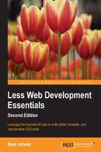 Okadka ksiki Less Web Development Essentials. Leverage the features of Less to write better, reusable, and maintainable CSS code