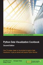 Okadka ksiki Python Data Visualization Cookbook. Visualize data using Python's most popular libraries