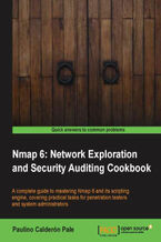 Okadka ksiki Nmap 6: Network Exploration and Security Auditing Cookbook. Want to master Nmap and its scripting engine? Then this book is for you – packed with practical tasks and precise instructions, it’s a comprehensive guide to penetration testing and network monitoring. Security in depth