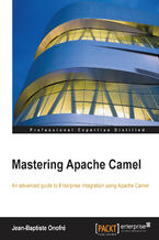 Okładka - Mastering Apache Camel. An advanced guide to Enterprise Integration using Apache Camel - Bilgin Ismet Ibryam, Jean Baptiste Onofre, Jean-Baptiste Onofré