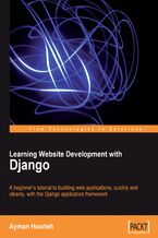 Okadka ksiki Learning Website Development with Django