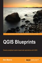 Okadka ksiki QGIS Blueprints. Develop analytical location-based web applications with QGIS