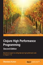 Okadka ksiki Clojure High Performance Programming. Become an expert at writing fast and high performant code in Clojure 1.7.0 - Second Edition