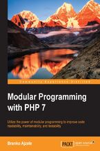 Okadka ksiki Modular Programming with PHP 7. Click here to enter text