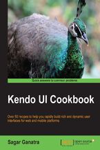 Okładka - Kendo UI Cookbook. Over 50 recipes to help you rapidly build rich and dynamic user interfaces for web and mobile platforms - Sagar Ganatra