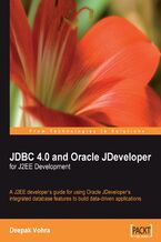 Okadka ksiki JDBC 4.0 and Oracle JDeveloper for J2EE Development