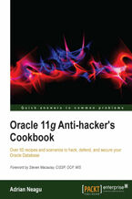 Oracle 11g Anti-hacker's Cookbook. Make your Oracle database virtually impregnable to hackers using the knowledge in this book. With over 50 recipes, you&#x2019;ll quickly learn protection methodologies that use industry certified techniques to secure the Oracle database server