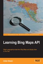 Learning Bing Maps API. Bing Maps are a great resource and very versatile when you know how. And this book will show you how, covering everything from embedding on a web page to customizing with your own styles and geo-data
