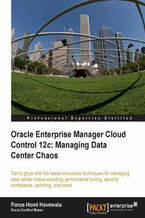 Oracle Enterprise Manager Cloud Control 12c: Managing Data Center Chaos. Take back control of your data center with this practical step-by-step tutorial to using Oracle Enterprise Manager. Real-life examples and case studies help you manage rationally rather than through day-to-day firefighting