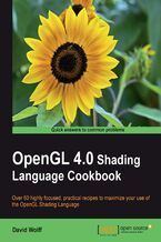 OpenGL 4.0 Shading Language Cookbook. With over 60 recipes, this Cookbook will teach you both the elementary and finer points of the OpenGL Shading Language, and get you familiar with the specific features of GLSL 4.0. A totally practical, hands-on guide