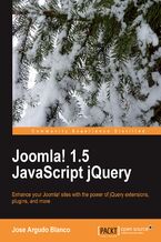 Okadka ksiki Joomla! 1.5 JavaScript jQuery. Enhance your Joomla! Sites with the power of jQuery extensions, plugins, and more
