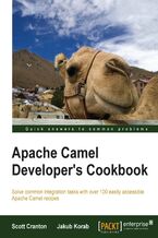 Apache Camel Developer's Cookbook. For Apache Camel developers, this is the book you'll always want to have handy. It's stuffed full of great recipes that are designed for quick practical application. Expands your Apache Camel abilities immediately