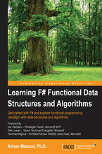 Okładka - Learning F# Functional Data Structures and Algorithms. Get started with F# and explore functional programming paradigm with data structures and algorithms - Adnan Masood