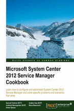 Okadka ksiki Microsoft System Center 2012 Service Manager Cookbook