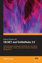 Okładka - Building Websites with VB.NET and DotNetNuke 3.0 - Shaun Walker, Daniel N Egan,  Daniel N. Egan