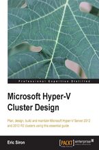 Microsoft Hyper-V Cluster Design. To achieve a Windows Server system that virtually takes care of itself, you need to master Hyper-V cluster design. This book is the perfect tutorial on the subject, providing clear instruction on expanding into the virtualized environment
