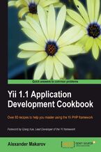 Okadka ksiki Yii 1.1 Application Development Cookbook. Over 80 recipes to help you master using the Yii PHP framework