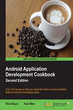 Okadka ksiki Android Application Development Cookbook. Over 100 recipes to help you solve the most common problems faced by Android Developers today - Second Edition