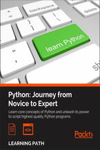 Okładka - Python: Journey from Novice to Expert. Journey from Novice to Expert - Fabrizio Romano, Dusty Phillips, Rick van Hattem