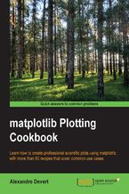 matplotlib Plotting Cookbook. Discover how easy it can be to create great scientific visualizations with Python. This cookbook includes over sixty matplotlib recipes together with clarifying explanations to ensure you can produce plots of high quality