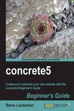Okadka ksiki concrete5 Beginner's Guide