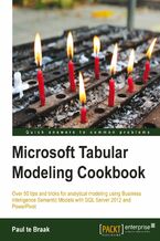 Microsoft Tabular Modeling Cookbook. No prior knowledgeof tabular modeling is needed to benefit from this brilliant cookbook. This is the total guide to developing and managing analytical models using the Business Intelligence Semantic Models technology