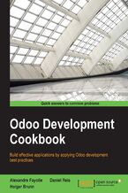 Okładka - Odoo Development Cookbook. Build effective applications by applying Odoo development best practices - Holger Brunn, Alexandre Fayolle, Daniel Reis