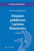 Okadka ksiki Finanse publiczne i prawo finansowe. Wydanie 3