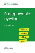 Okładka - Postępowanie cywilne. Pytania. Kazusy. Tablice. Testy. Wydanie 2 - Aneta Flisek