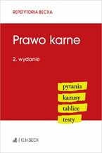 Okładka - Prawo karne. Pytania. Kazusy. Tablice. Testy. Wydanie 2 - Aneta Flisek