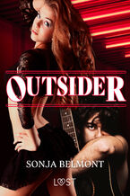 Okadka ksiki Outsider  opowiadanie erotyczne inspirowane serialem Stranger Things