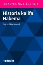 Okładka - Historia kalifa Hakema - Gérard De Nerval