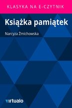 Okładka - Książka pamiątek - Narcyza Żmichowska