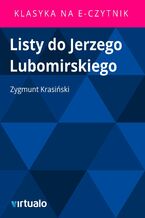 Okładka - Listy do Jerzego Lubomirskiego - Zygmunt Krasiński