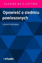 Okładka - Opowieść o siedmiu powieszonych - Leonid Andriejew