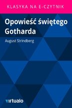 Okładka - Opowieść świętego Gotharda - August Strindberg