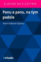 Okładka - Panu a panu, na tym padole - Antoni Edward Odyniec